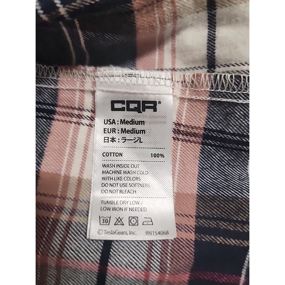 CQR Flannel Shirt With‎ Hood Size M. Button Down. - Picture 4 of 9